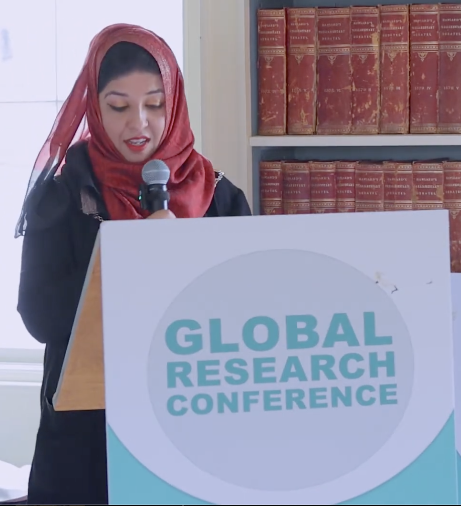GRC OXFORD 2024: Chief Guest Cllr Lubna Arshad